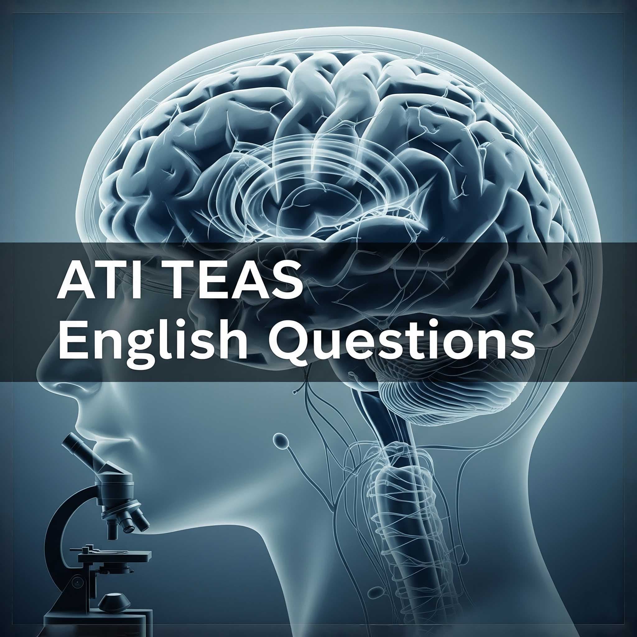 ATI TEAS English Questions